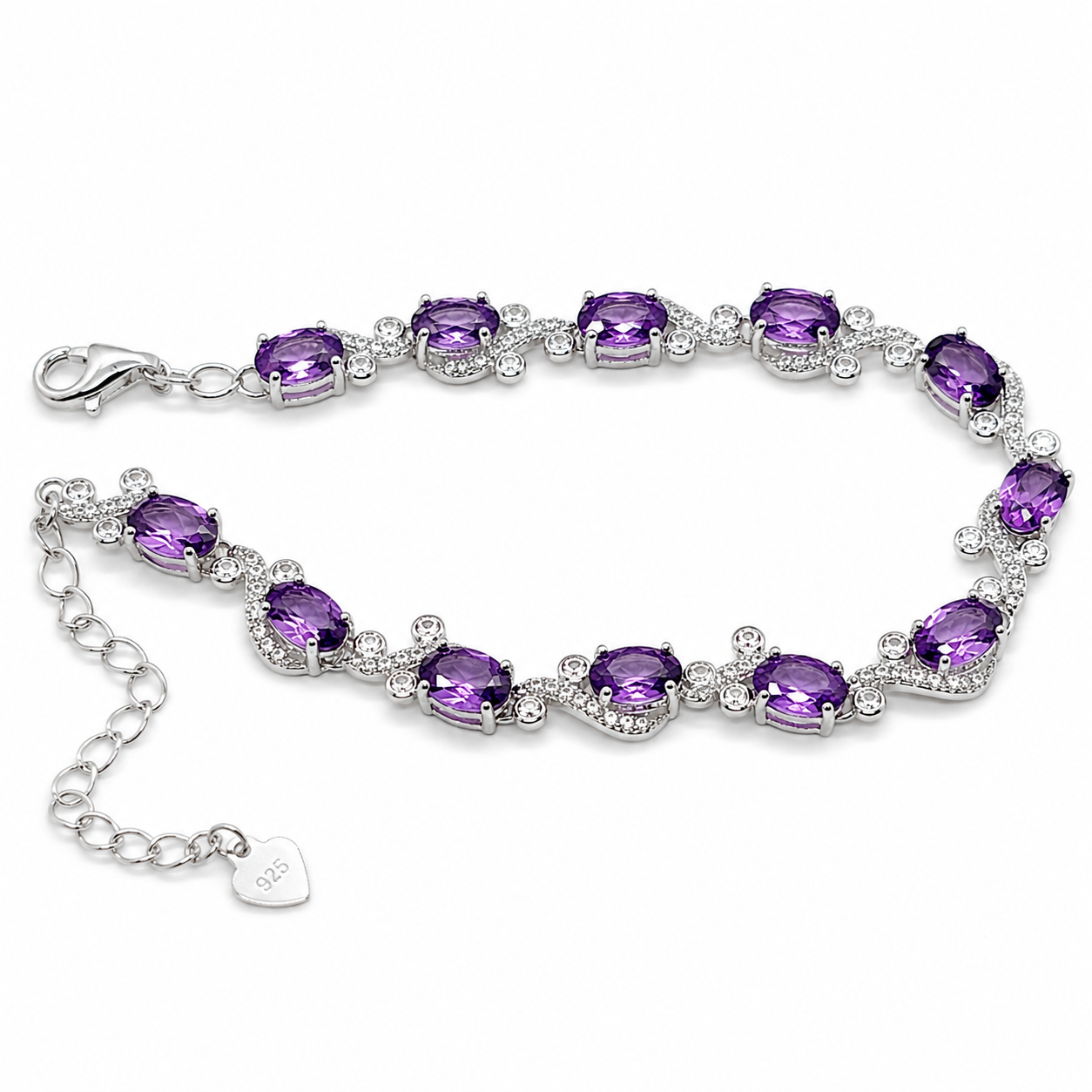 Armband - Amethystglieder