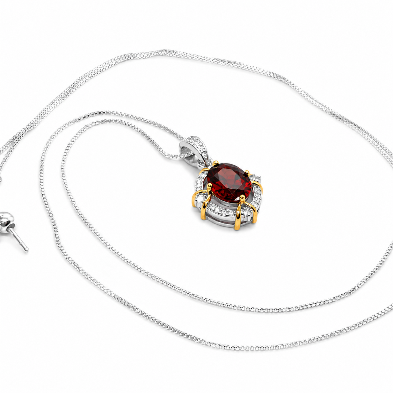 set Silber & Granat - Image 3