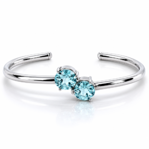 Armreif „Doppeltes Blau“