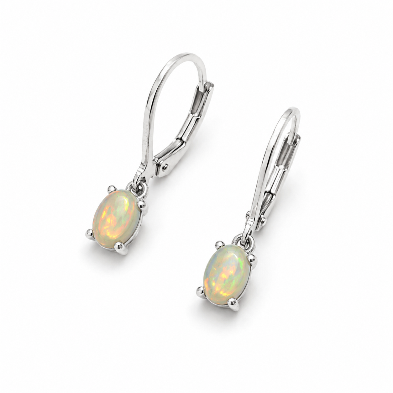 Silber-Schmuckset mit australischem Opal - Image 6