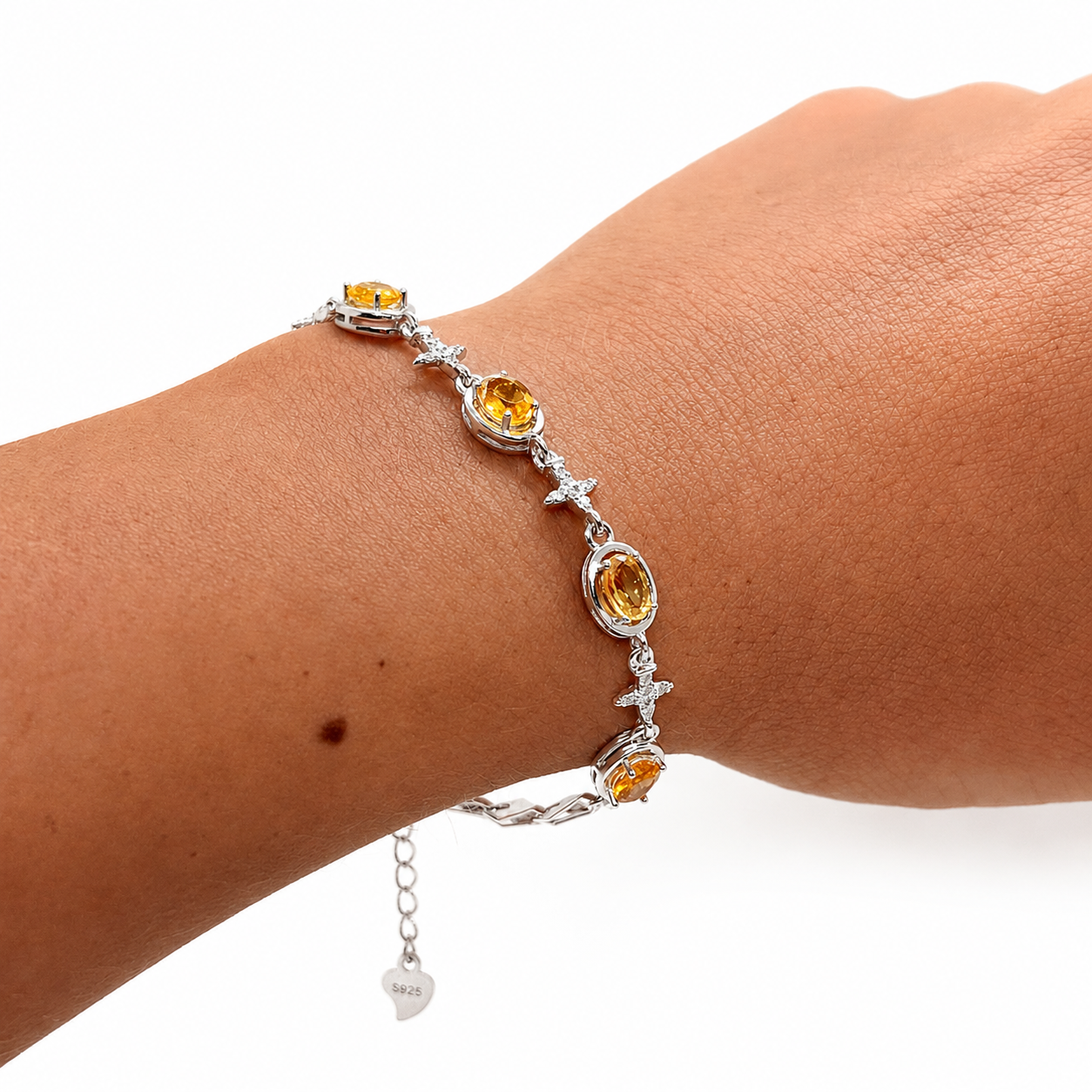 Armband Kreuz & Citrin - Image 2