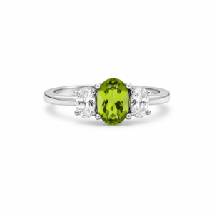 Ring - drei ovale Steine