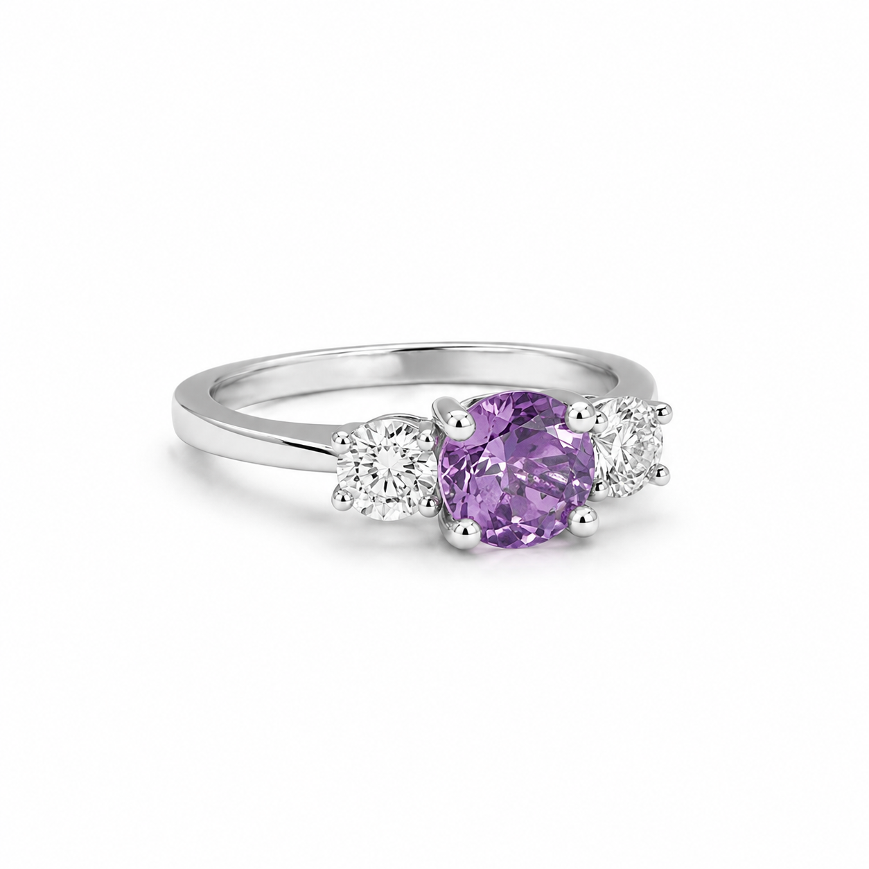 Ring - mit drei Steinen