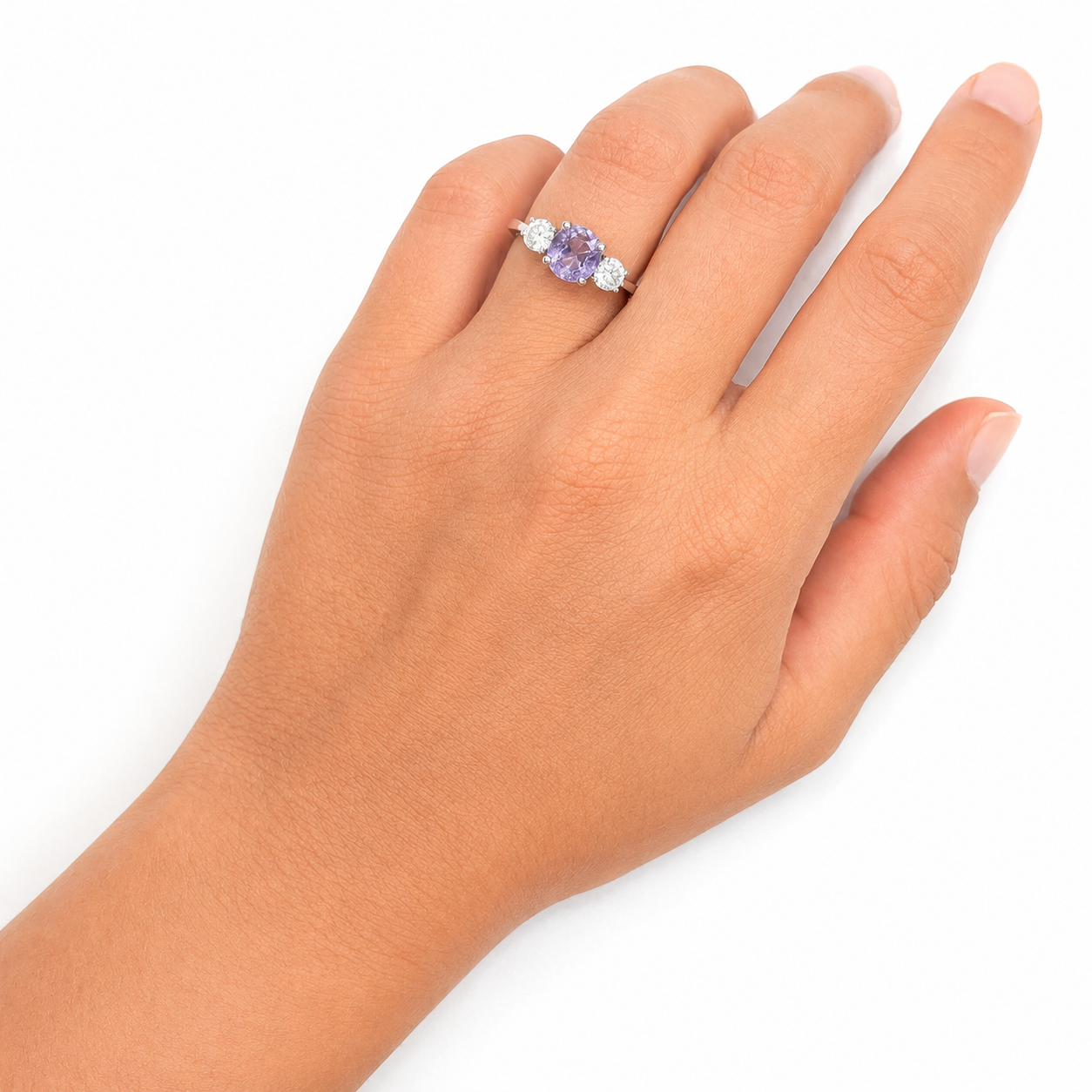 Ring - mit drei Steinen - Image 4