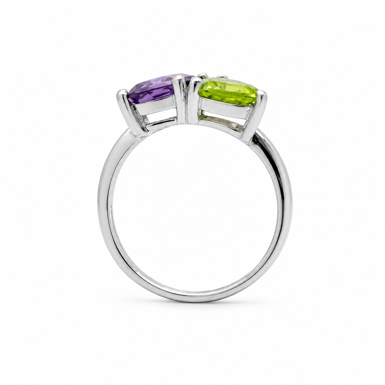 Amethyst and Peridot Ring - Image 2