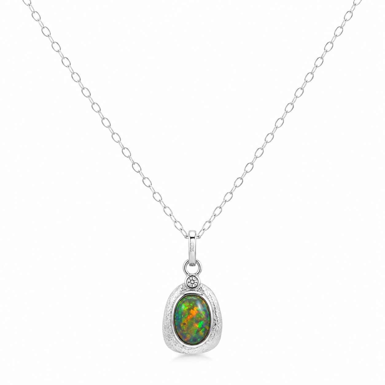 Schmuckset mit äthiopischem schwarzem Opal - Image 3