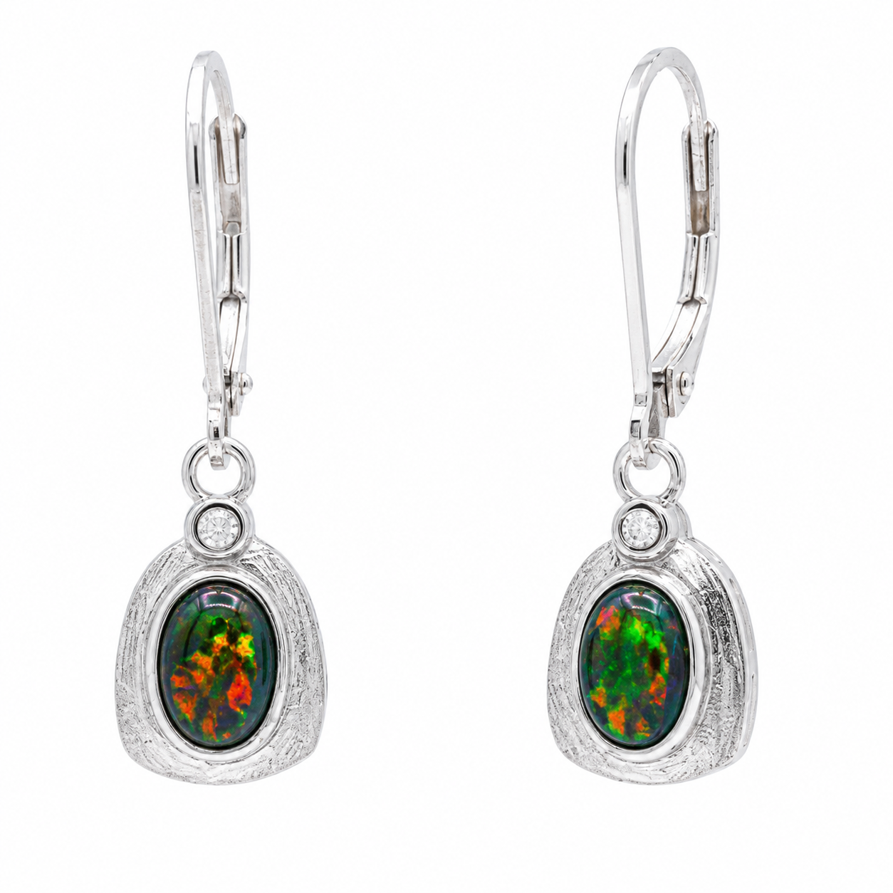 Schmuckset mit äthiopischem schwarzem Opal - Image 2