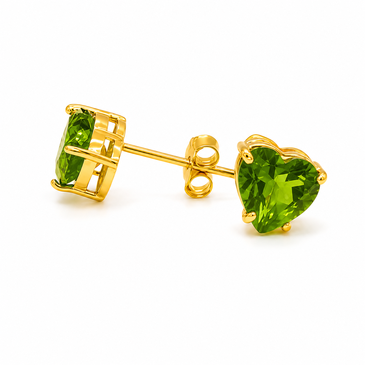 Set – minimalistisches Herz aus Gold - Image 2