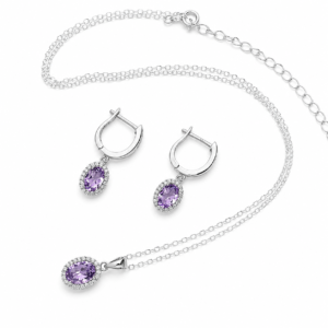 Set – mit klassischem Pavé