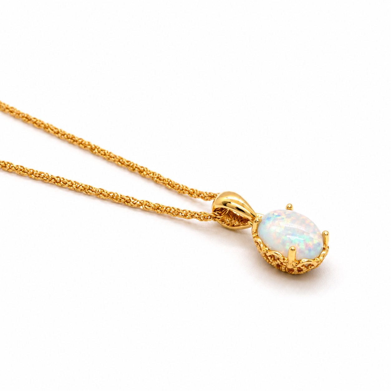 Schmuckset „Ovaler Opal“ - Image 3