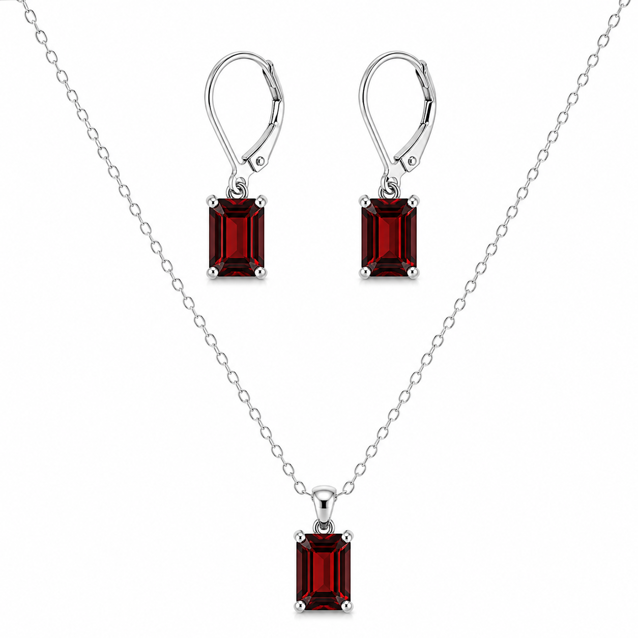 Set Granat 8x6
