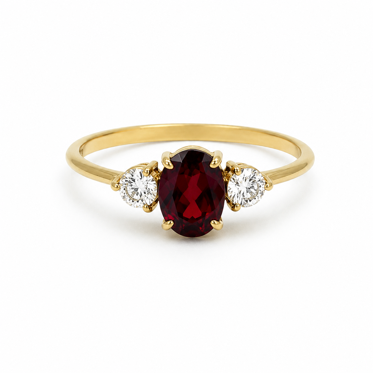 Ring Drei-Stein