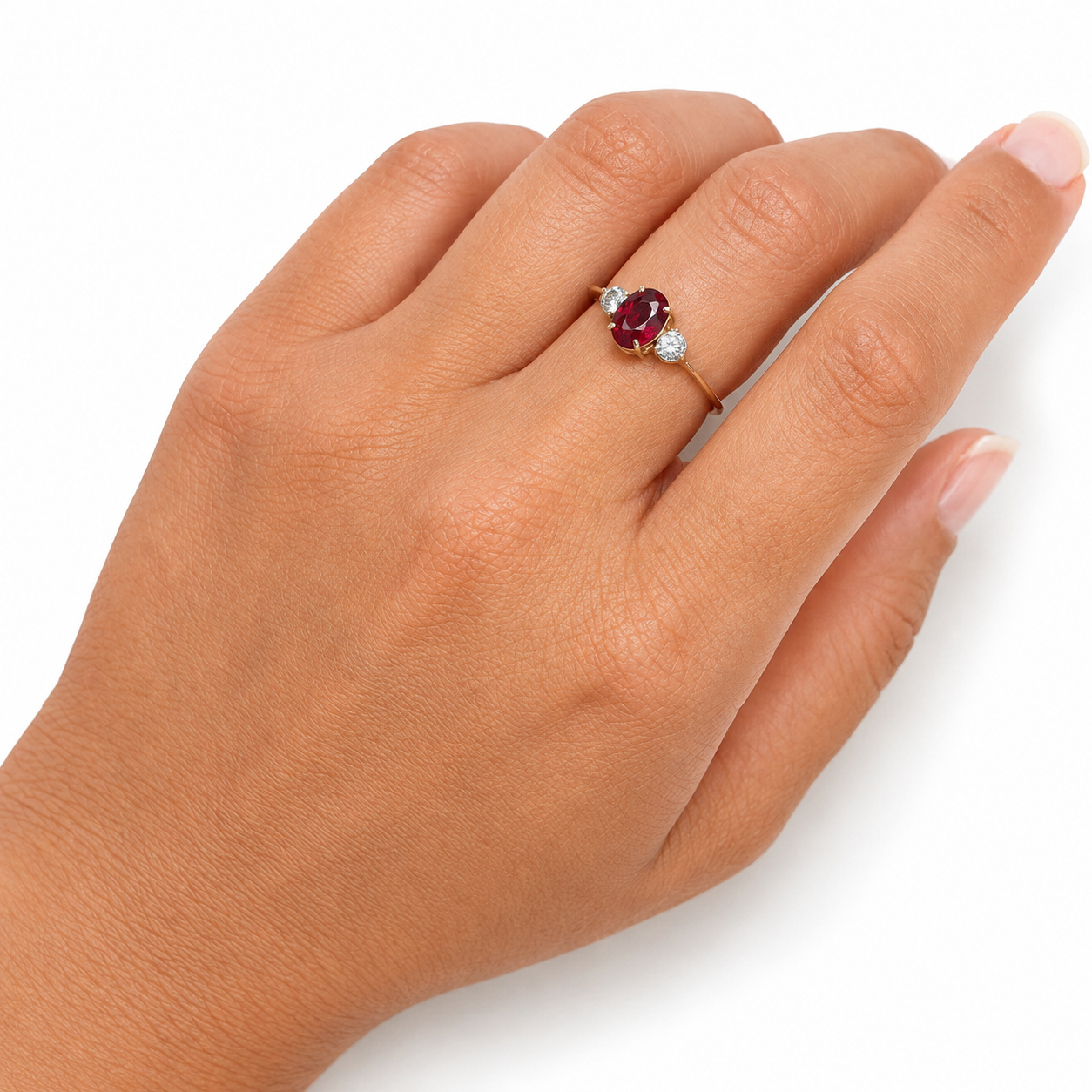 Ring Drei-Stein - Image 3