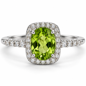 Ring Oval mit Halo