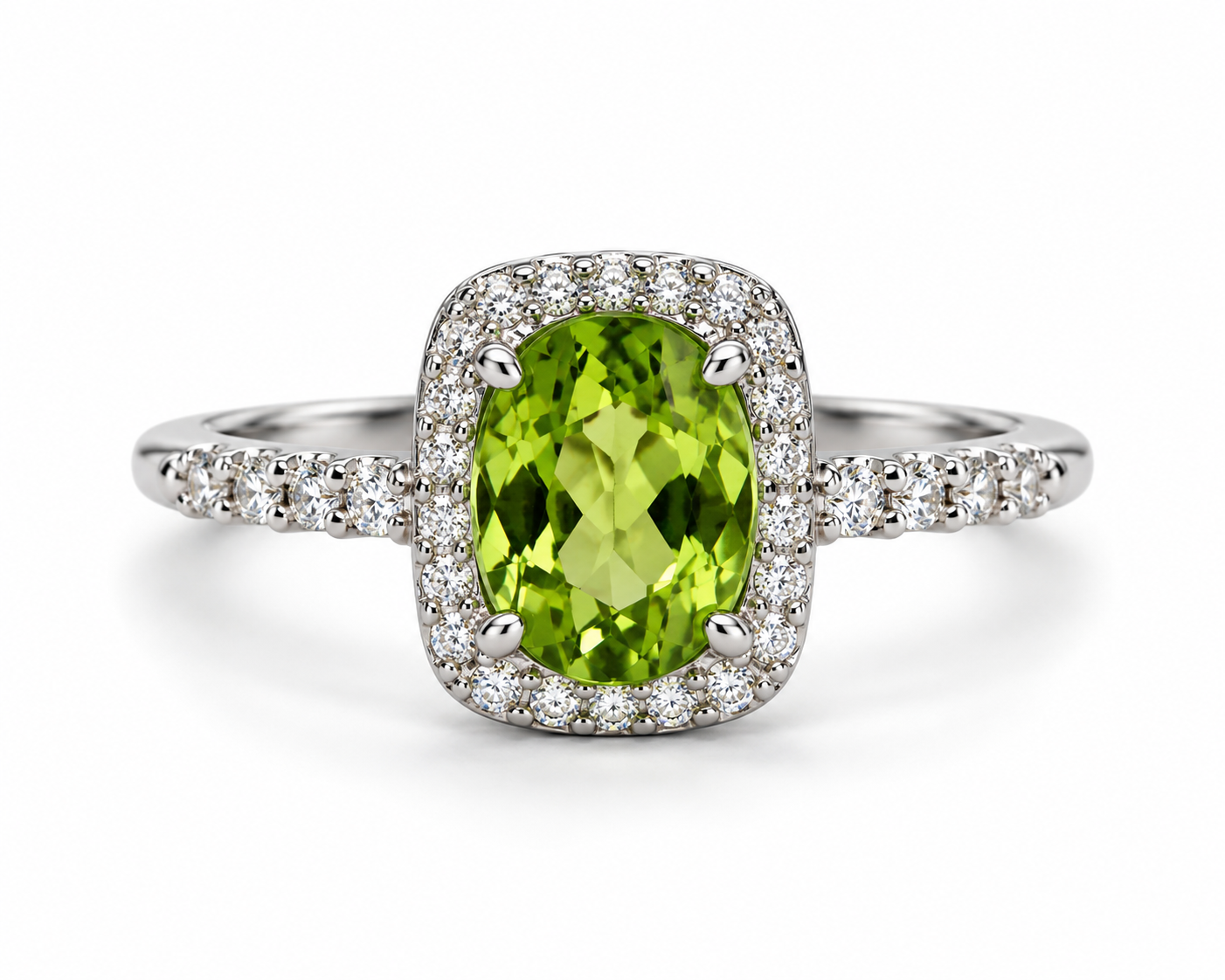 Ring Oval mit Halo