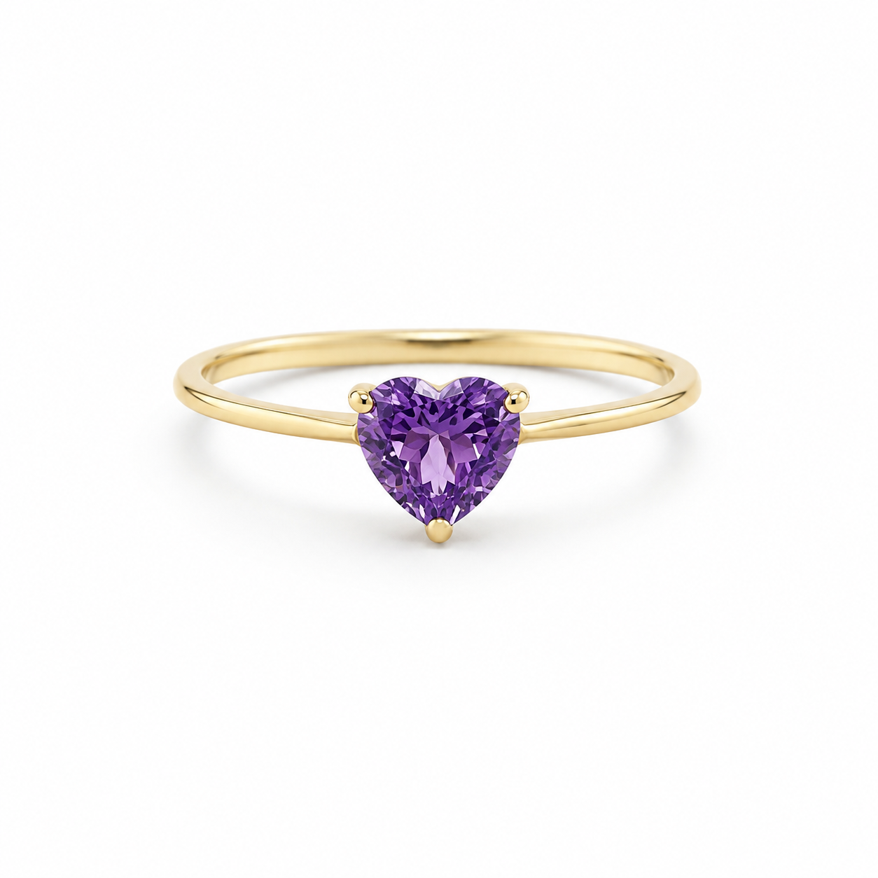 Ring - goldenes Herz
