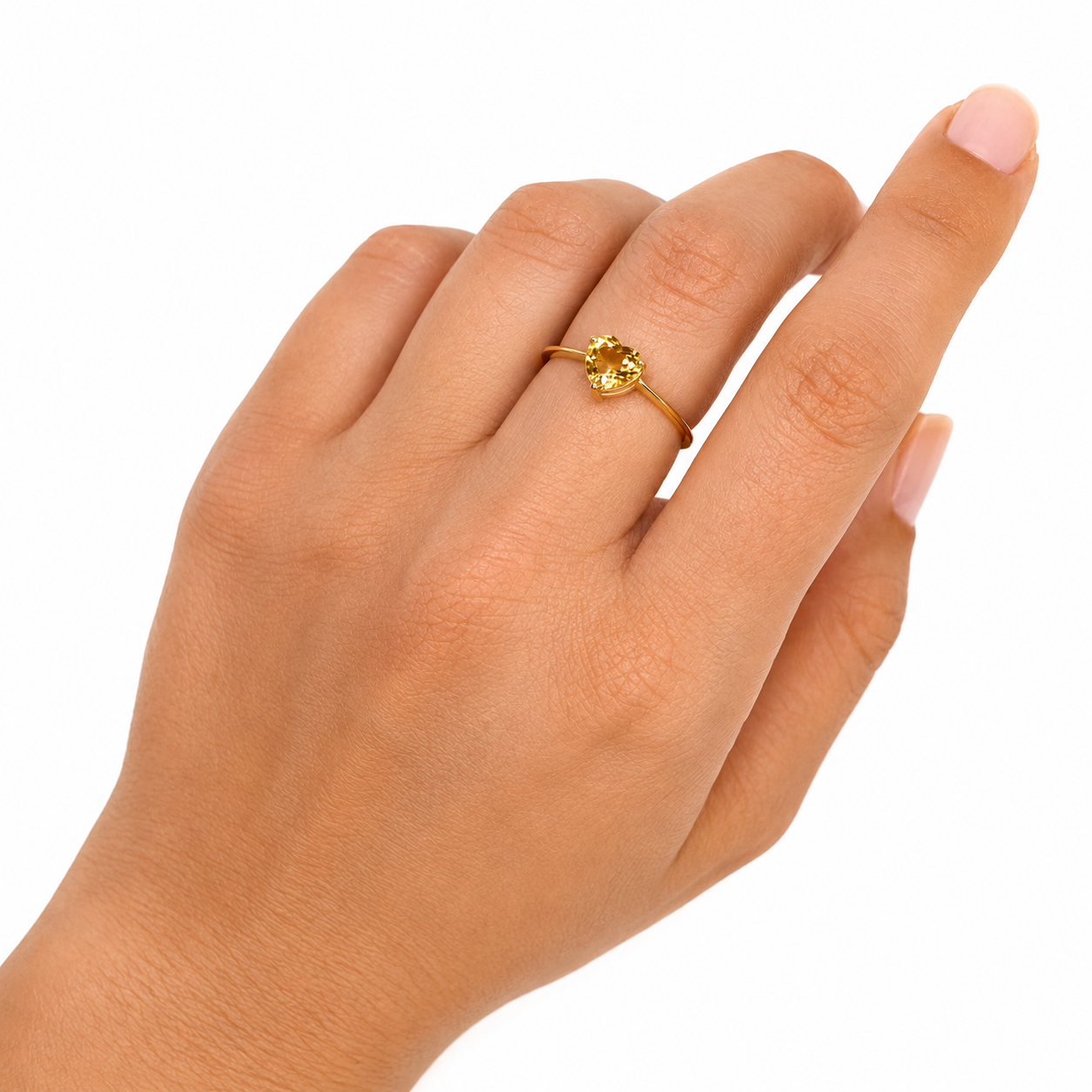Ring Citrin-Herz - Image 3