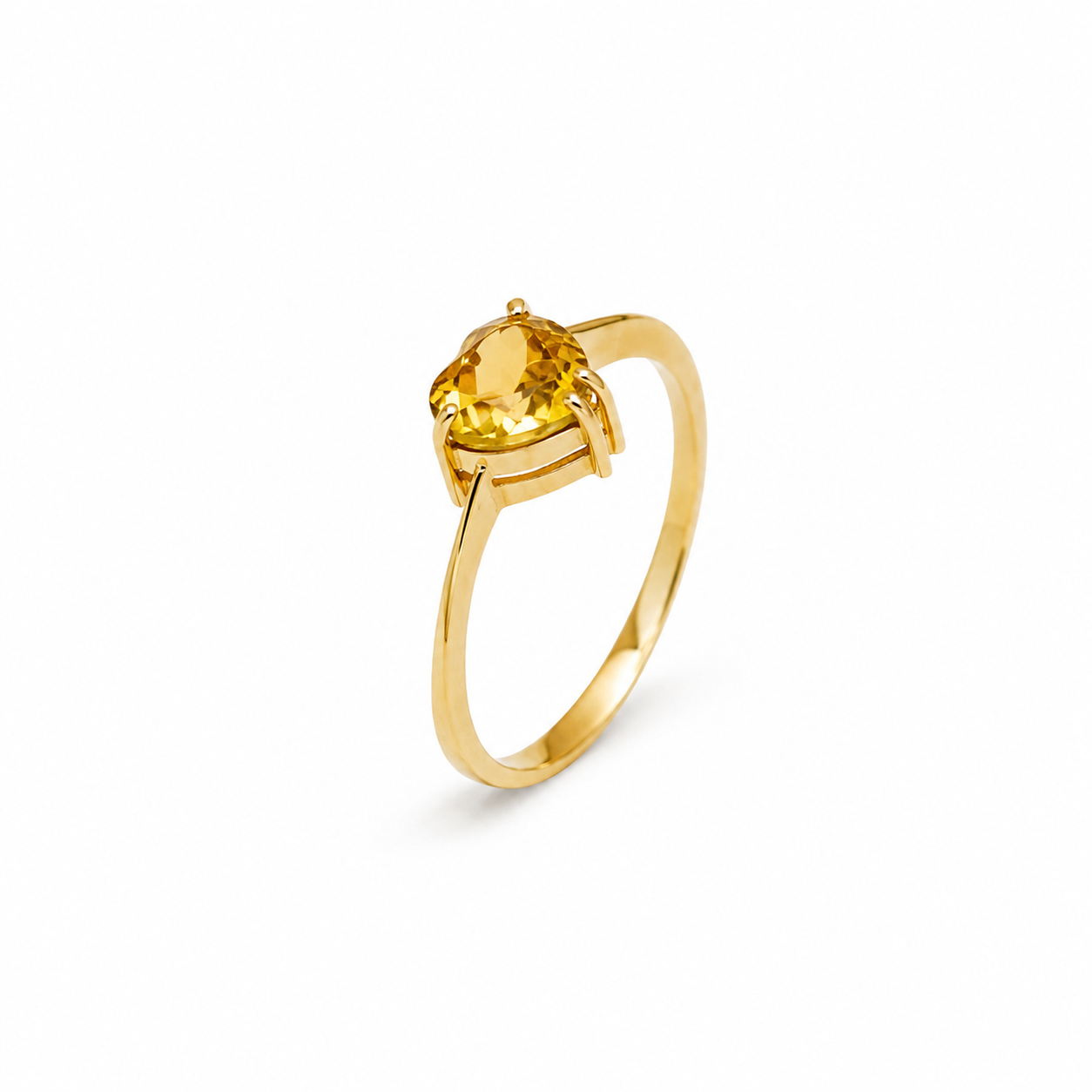 Ring Citrin-Herz - Image 2