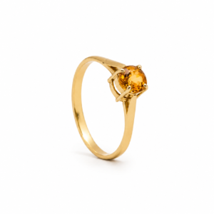 Ring Gold & Citrin