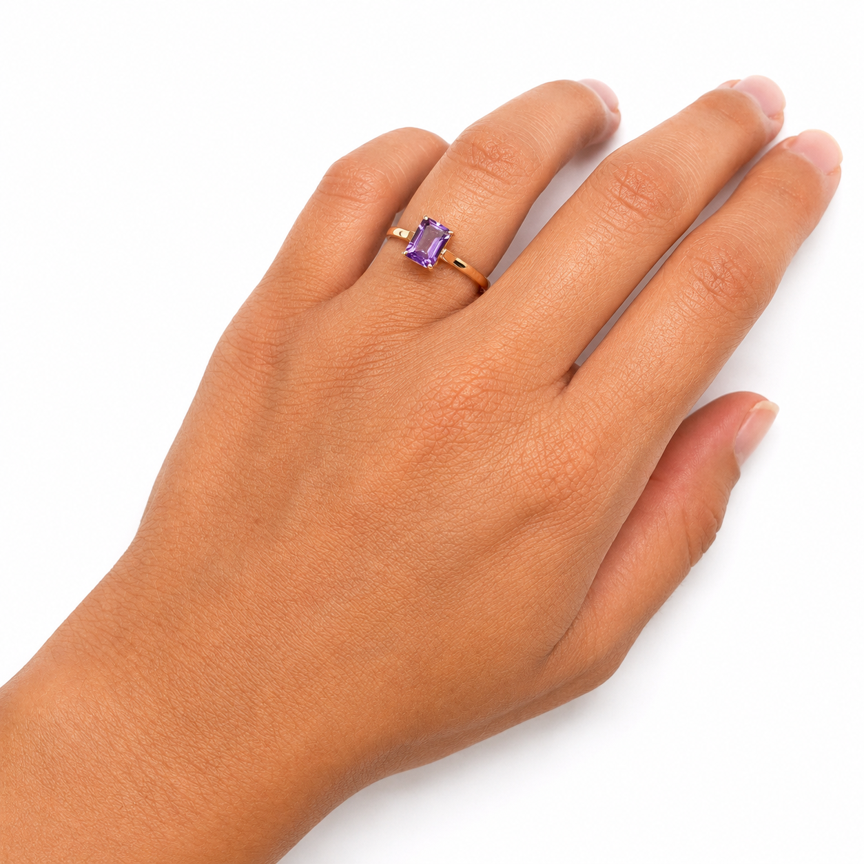 Ring - im Smaragdschliff - Image 3