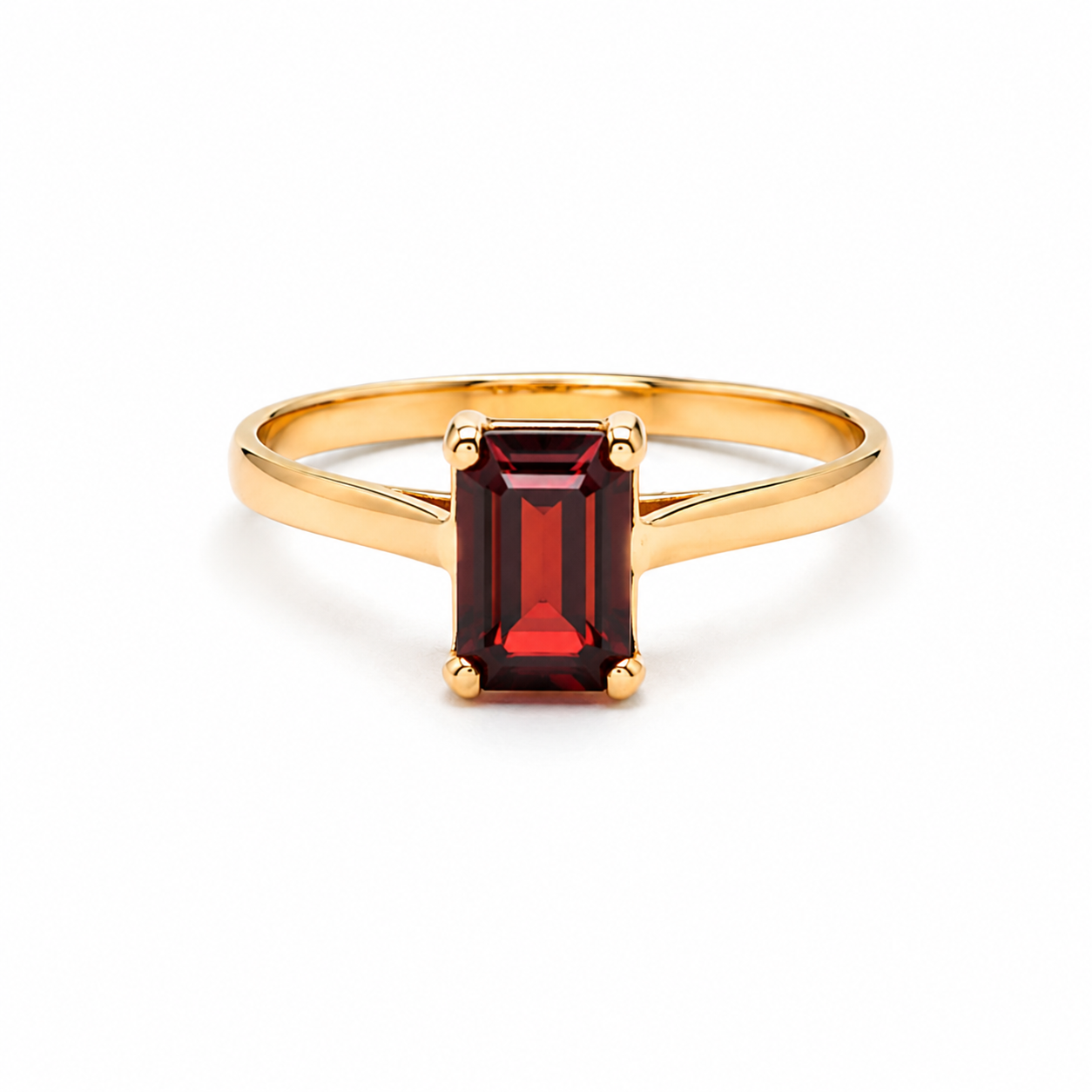 Ring 8x6 Emerald Cut