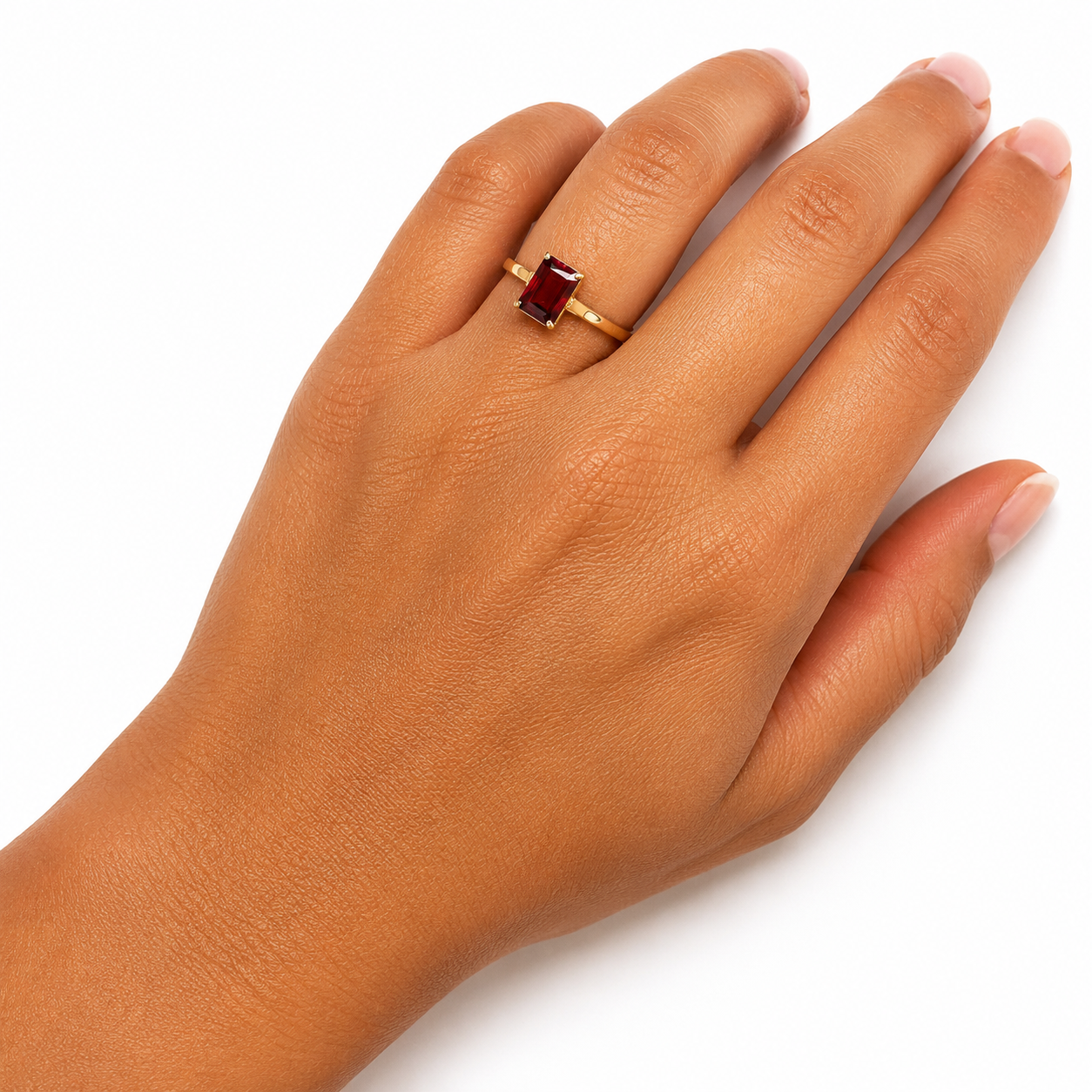 Ring 8x6 Emerald Cut - Image 3
