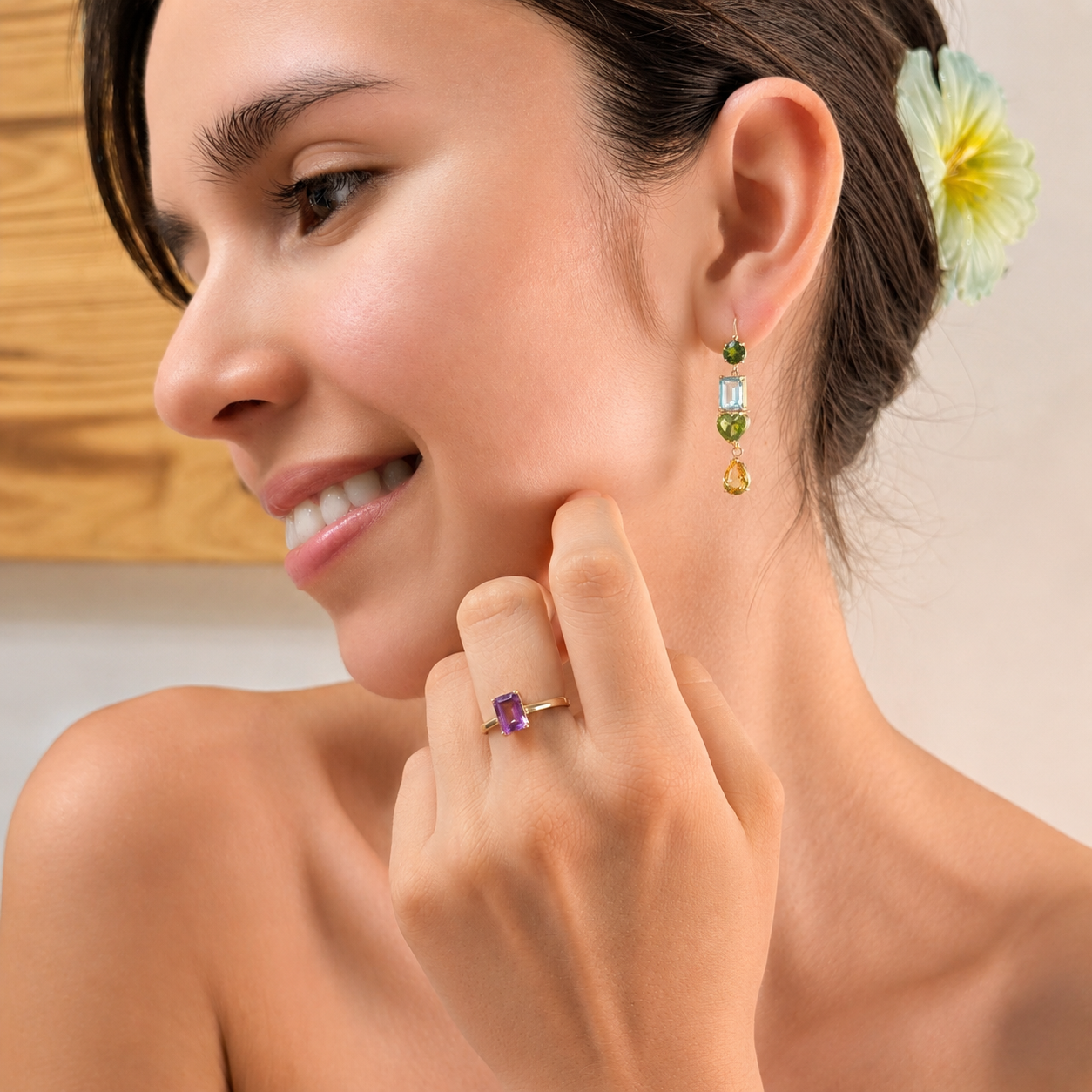 Ring - im Smaragdschliff - Image 4