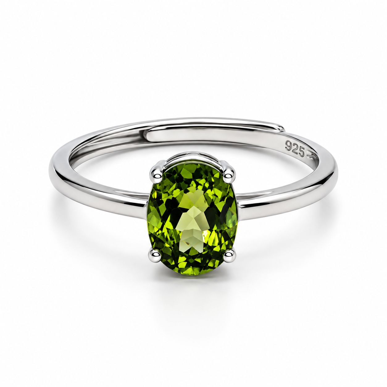 Ring Puristischer Peridot - Image 5