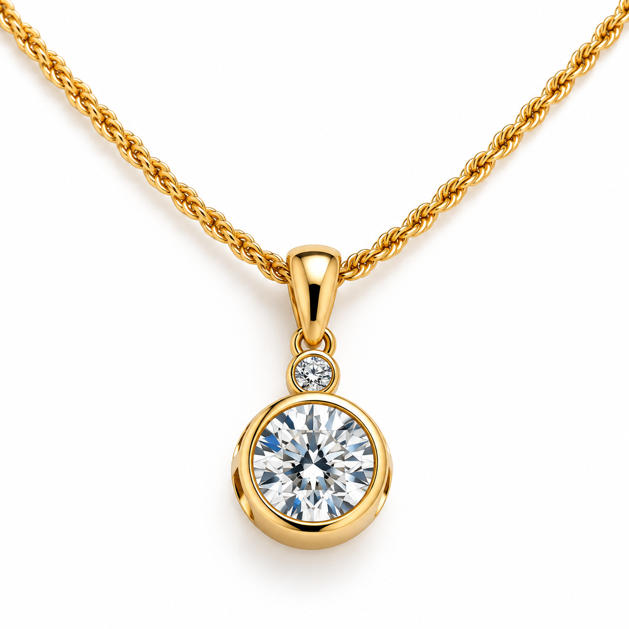 Set Diamant-Eleganz in Gold - Image 3